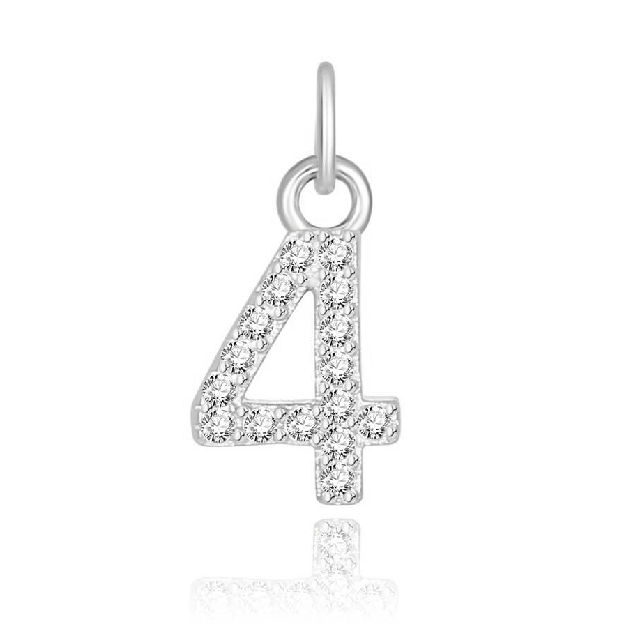 Collier "Little Numéro" ~ Argent Sterling