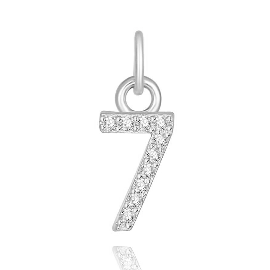 Collier "Little Numéro" ~ Argent Sterling