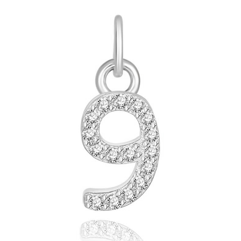 Collier "Little Numéro" ~ Argent Sterling