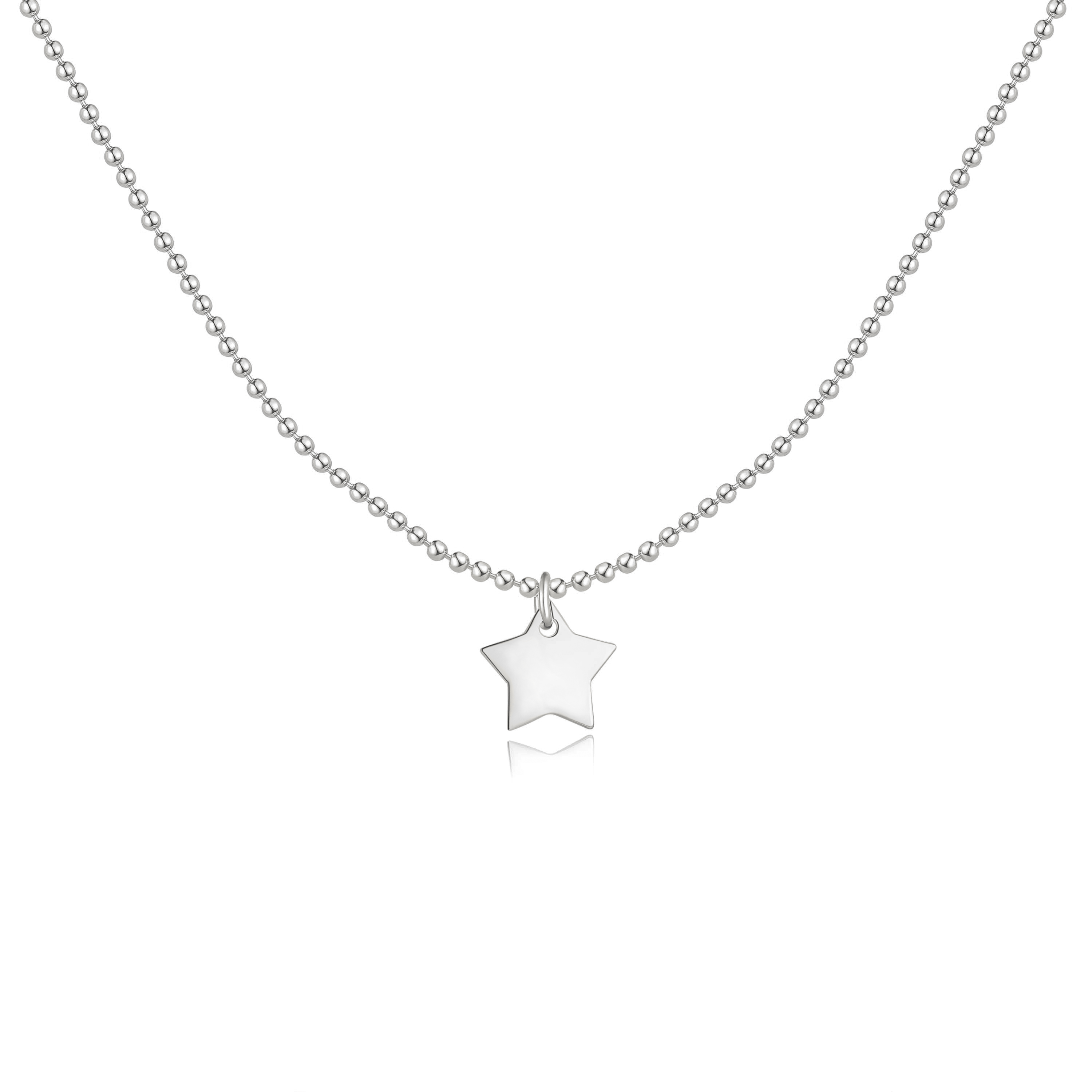 Collier "Cinq Étoiles" ~ Or/Argent