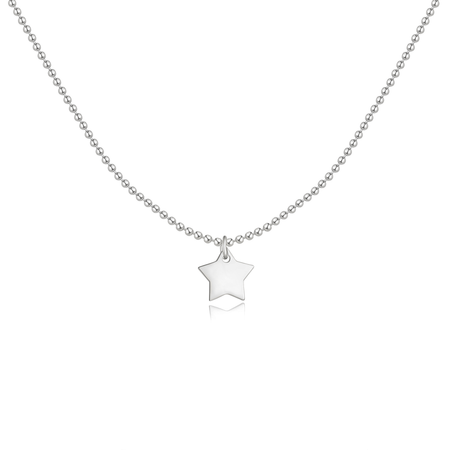 Collier "Cinq Étoiles" ~ Or/Argent