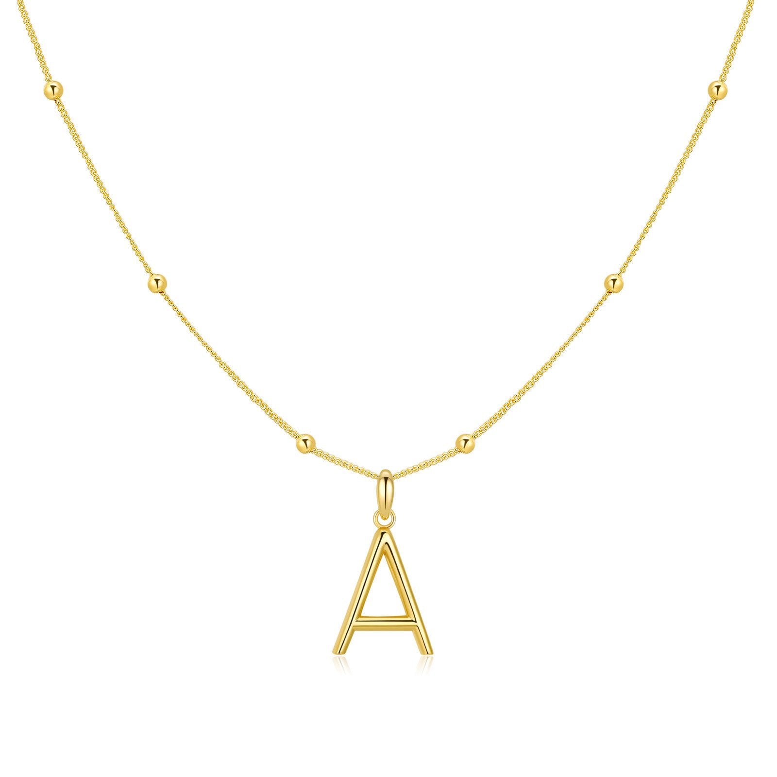 Collier "Alphabétique" ~ Argent Sterling