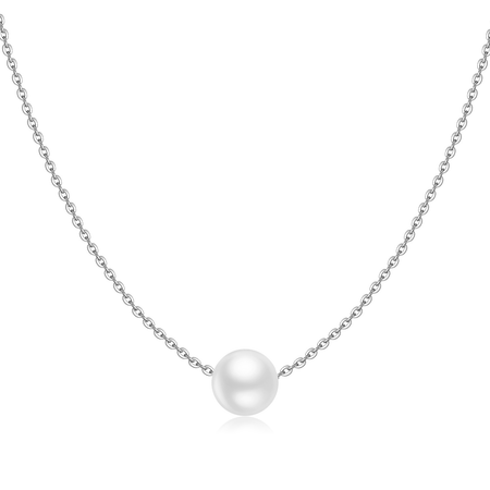 Collier "Perle de Mer" ~ Or/Argent