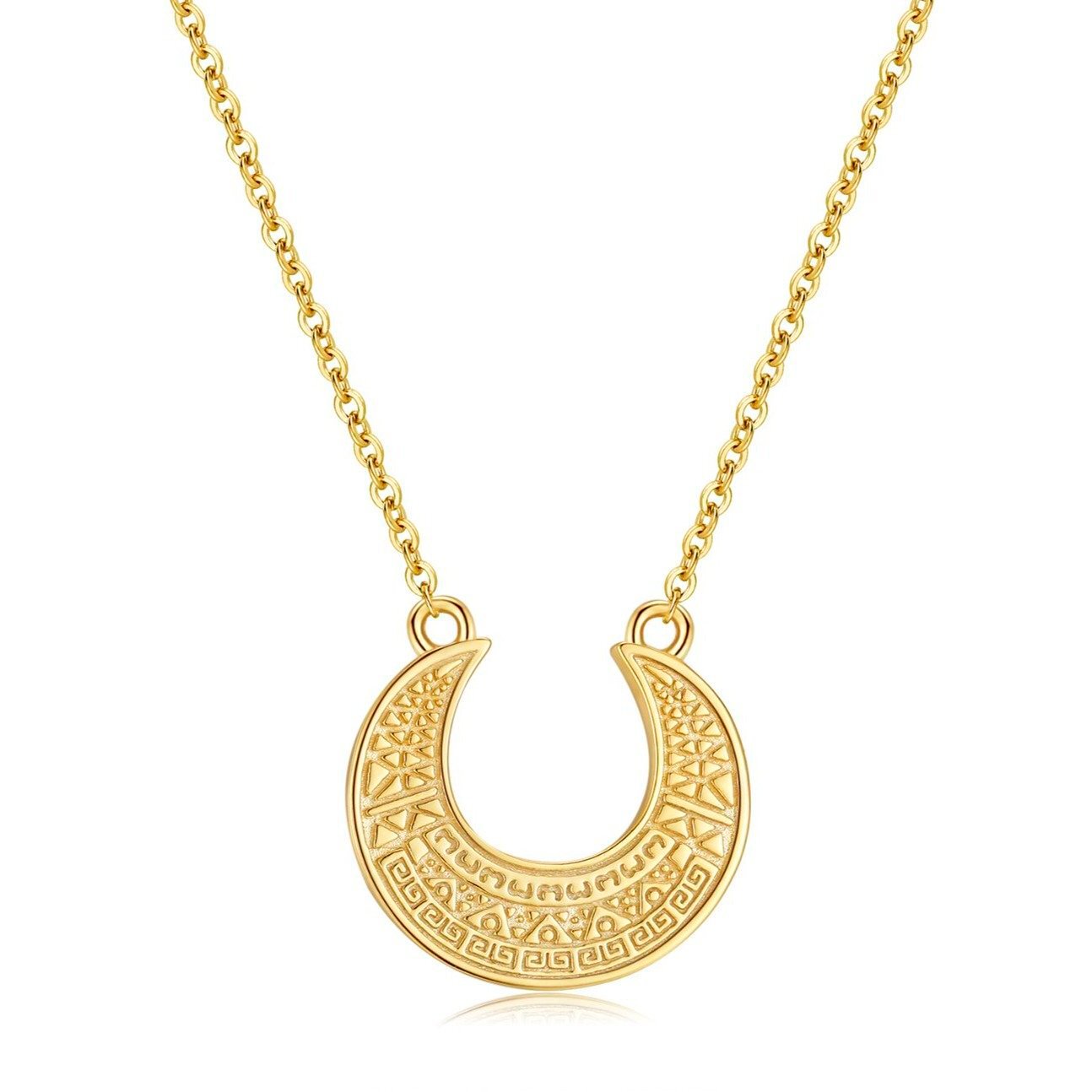 Collier "Moon Necklace" ~ Argent Sterling