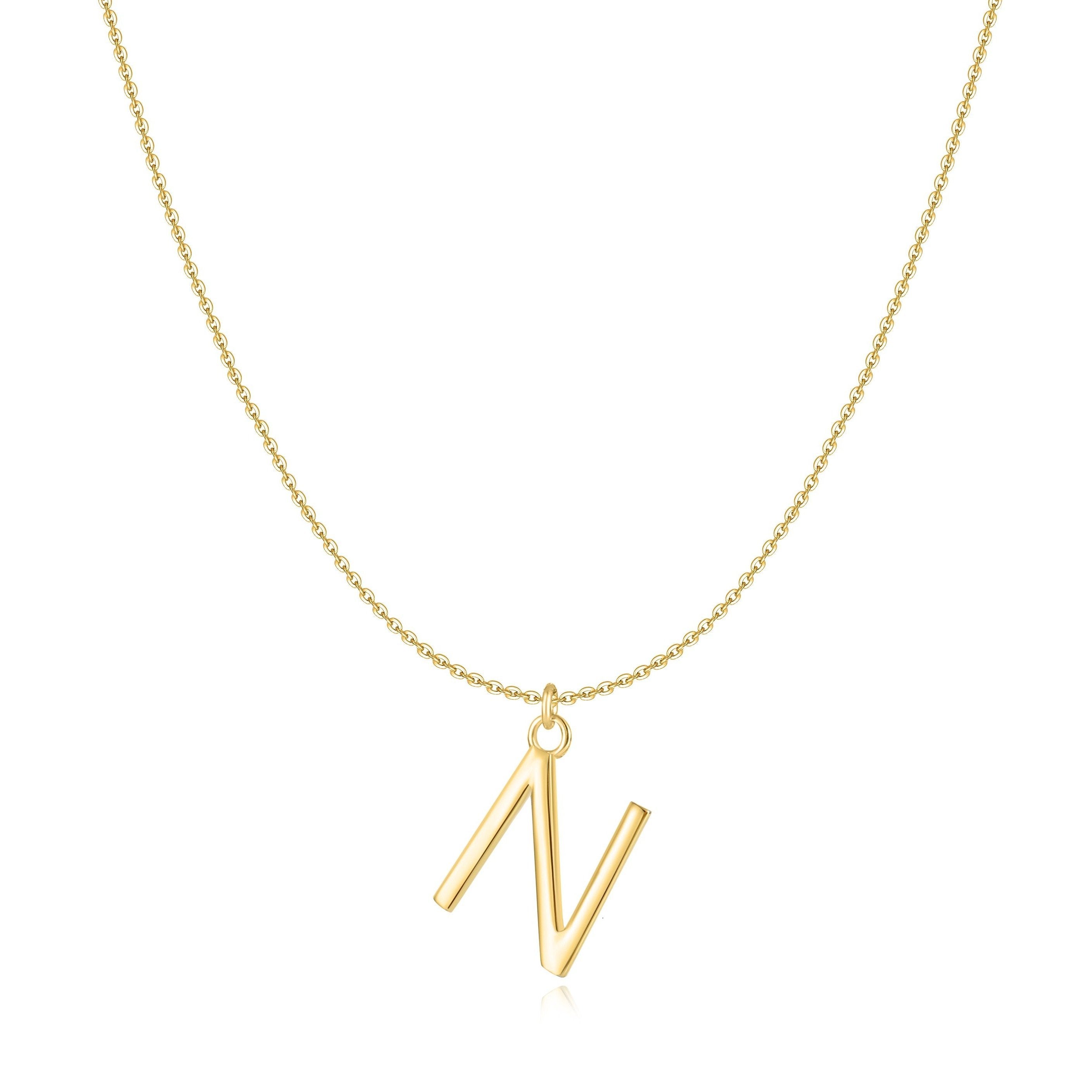 Collier "Lettre" ~ Argent Sterling