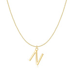 Charger l&#39;image dans la galerie, Collier &quot;Lettre&quot; ~ Argent Sterling
