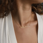 Charger l&#39;image dans la galerie, Collier &quot;My Name&quot; ~ Argent/Or
