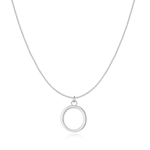Charger l&#39;image dans la galerie, Collier &quot;Lettre&quot; ~ Argent Sterling
