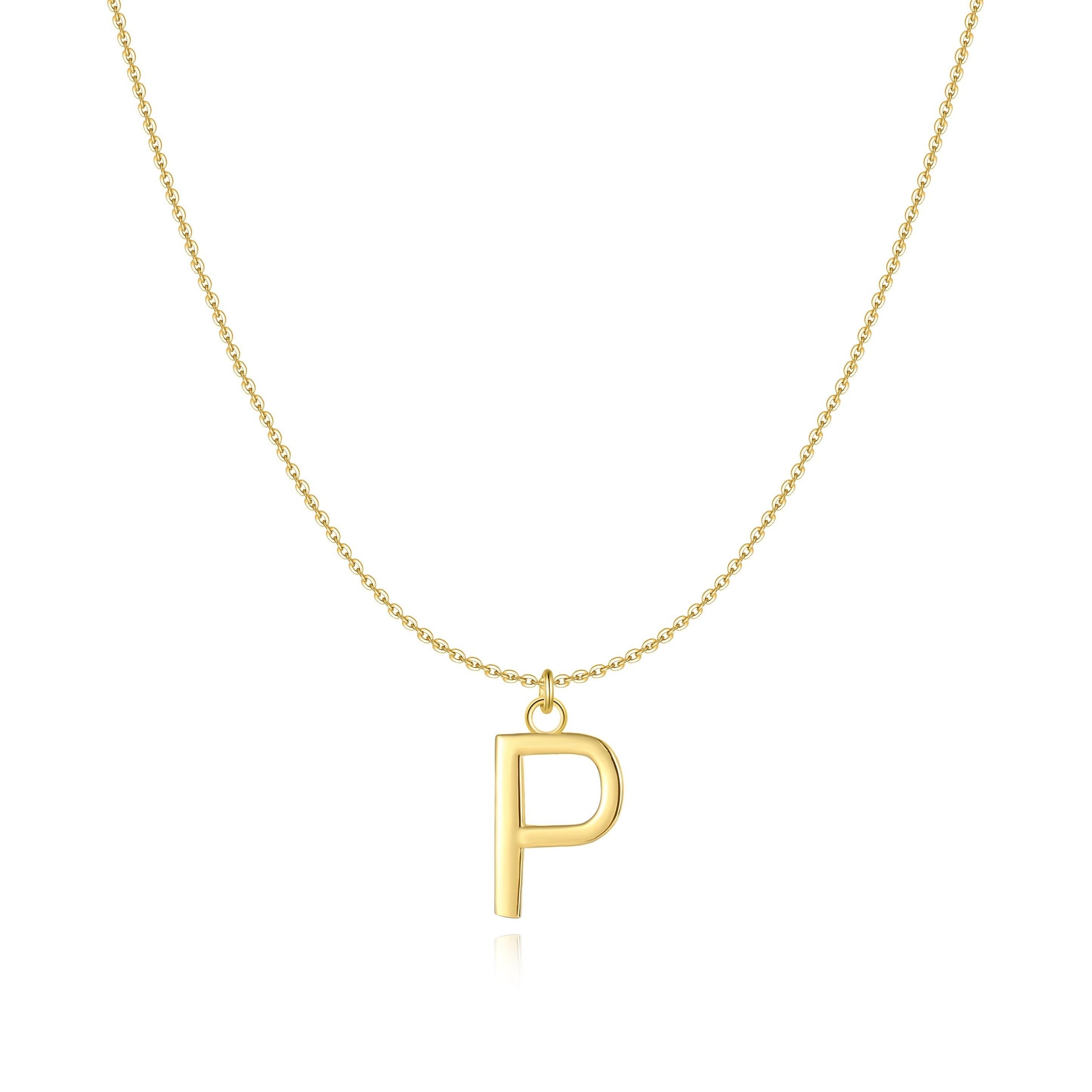Collier "Lettre" ~ Argent Sterling