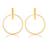 Boucles "Minimalistes" ~ Argent / Or