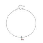 Charger l&#39;image dans la galerie, Bracelet &quot;Shiny Initiale&quot; ~ Argent Sterling
