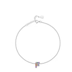 Charger l&#39;image dans la galerie, Bracelet &quot;Shiny Initiale&quot; ~ Argent Sterling

