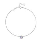 Charger l&#39;image dans la galerie, Bracelet &quot;Shiny Initiale&quot; ~ Argent Sterling
