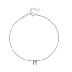 Charger l&#39;image dans la galerie, Bracelet &quot;Shiny Initiale&quot; ~ Argent Sterling
