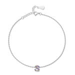 Charger l&#39;image dans la galerie, Bracelet &quot;Shiny Initiale&quot; ~ Argent Sterling
