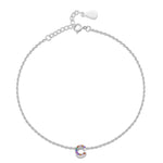 Charger l&#39;image dans la galerie, Bracelet &quot;Shiny Initiale&quot; ~ Argent Sterling
