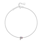 Charger l&#39;image dans la galerie, Bracelet &quot;Shiny Initiale&quot; ~ Argent Sterling
