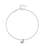 Charger l&#39;image dans la galerie, Bracelet &quot;Shiny Initiale&quot; ~ Argent Sterling
