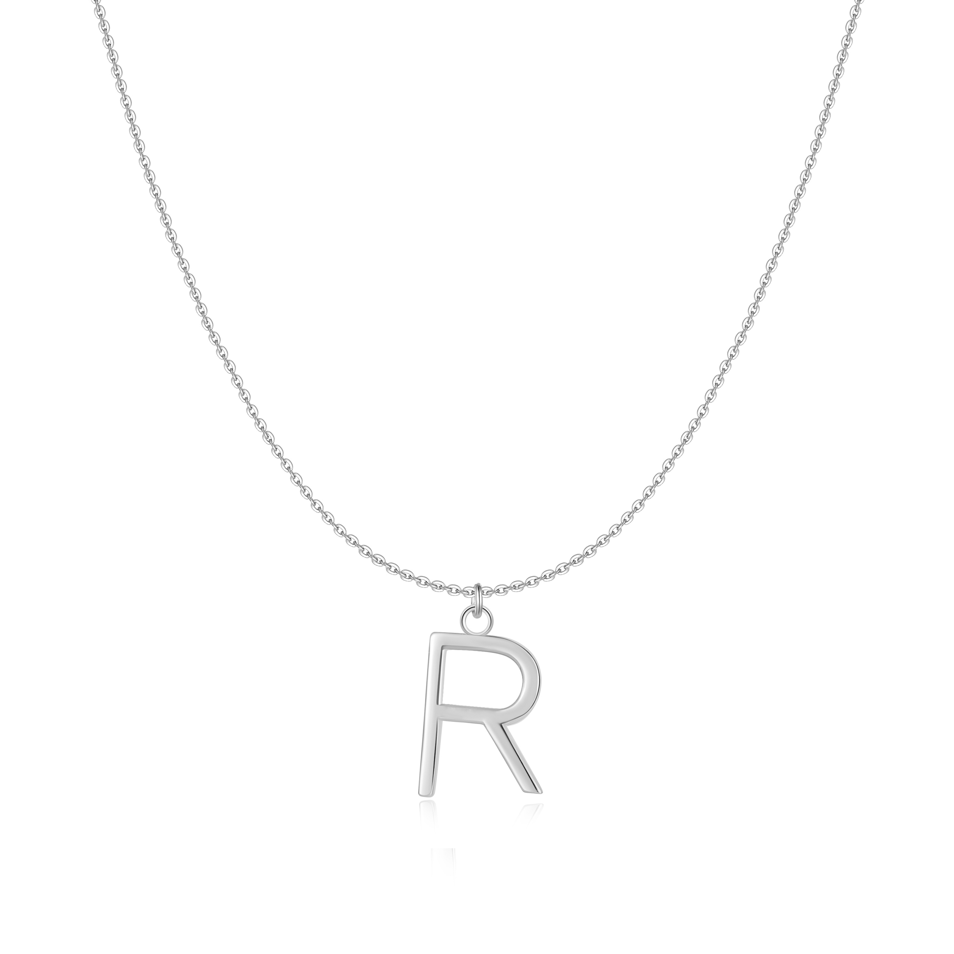 Collier "Lettre" ~ Argent Sterling