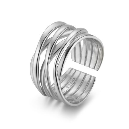 Bague "Branch" ~ Argent Sterling
