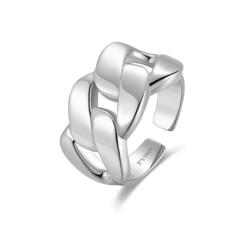 Bague "Chaînon" ~ Argent Sterling