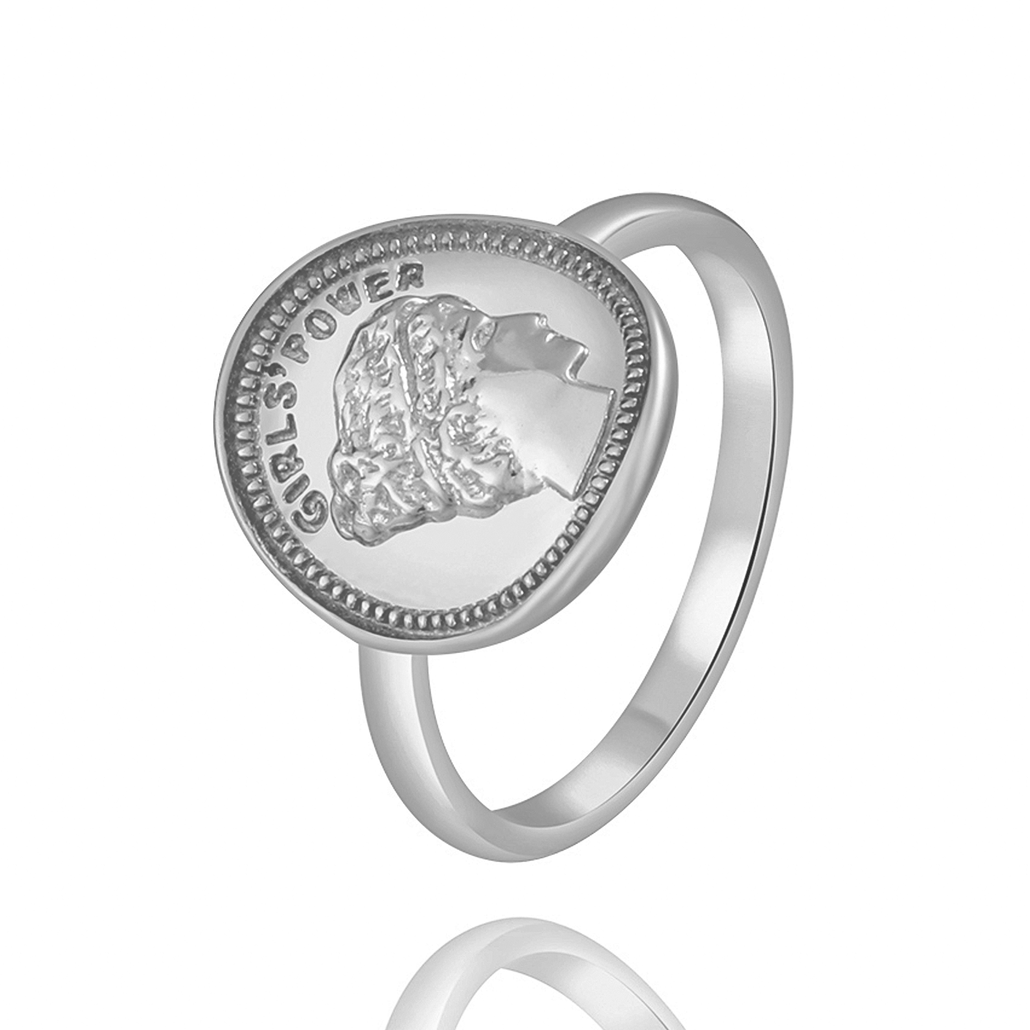 Bague "Monnaie" ~ Argent Sterling