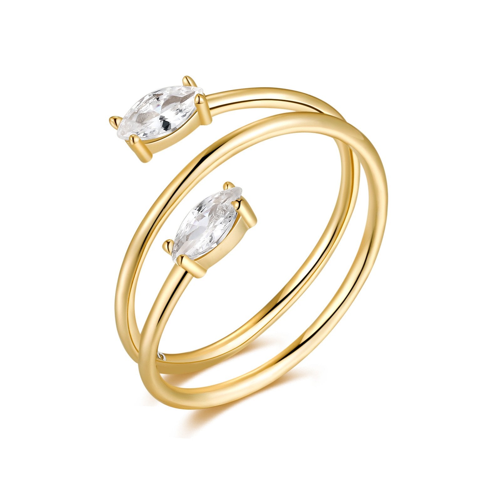 Bague "Spirale" ~ Argent Sterling