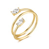 Bague "Spirale" ~ Argent Sterling