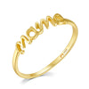 Bague "Mama" ~ Argent Sterling