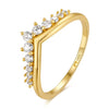 Bague "Princesse Royale" ~ Argent Sterling