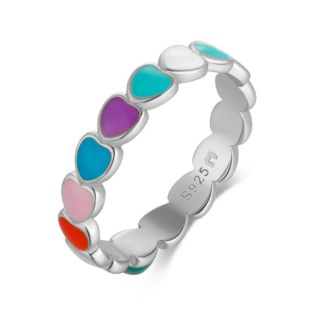 Bague "Coloring Love" ~ Argent Sterling