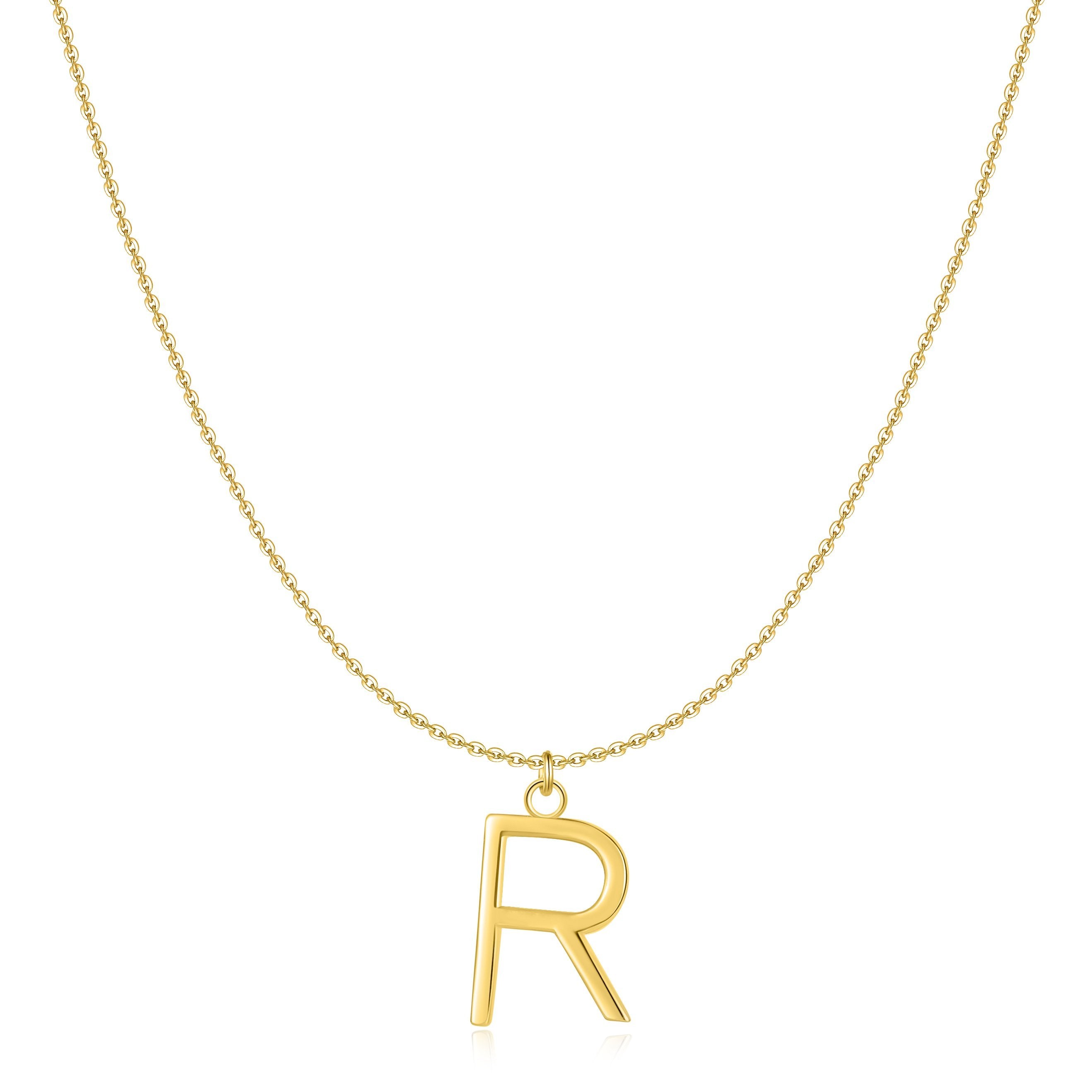 Collier "Lettre" ~ Argent Sterling