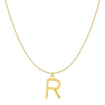 Charger l&#39;image dans la galerie, Collier &quot;Lettre&quot; ~ Argent Sterling
