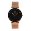 Montre "Juliette" ~ Rose Noir