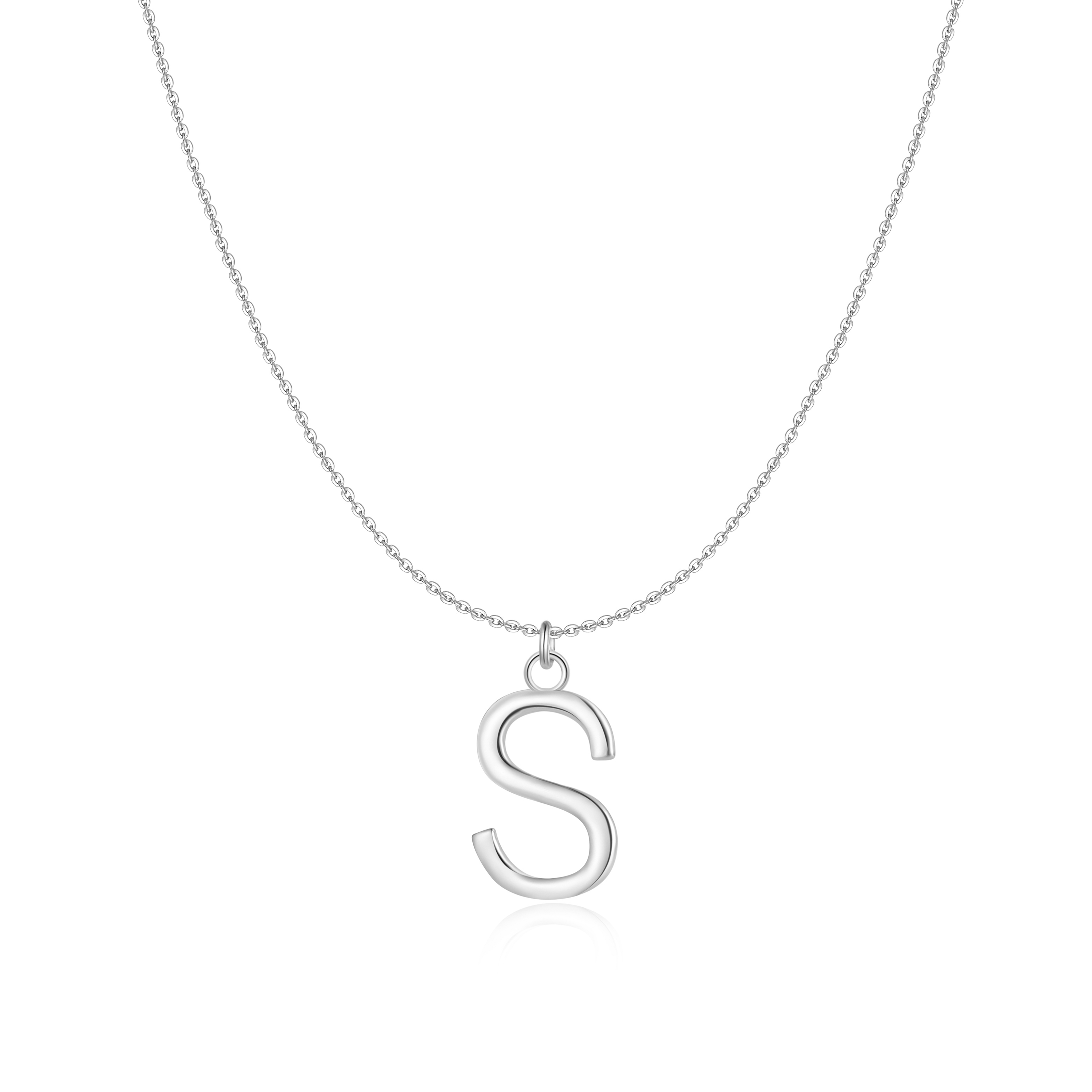 Collier "Lettre" ~ Argent Sterling