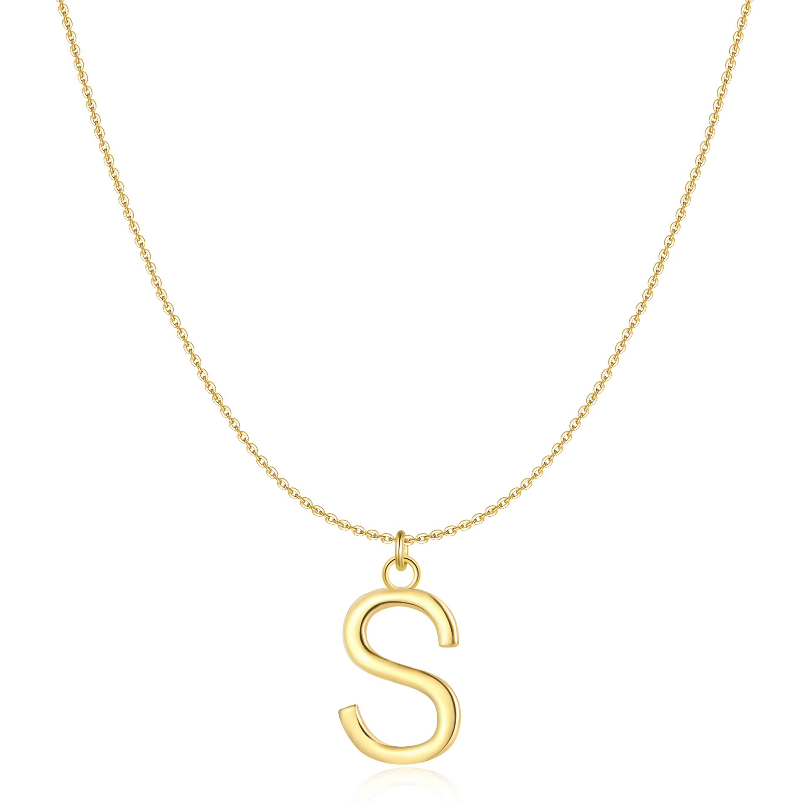 Collier "Lettre" ~ Argent Sterling