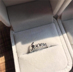 Charger l&#39;image dans la galerie, Bague &quot;Nom&quot; ~ Personnalisable

