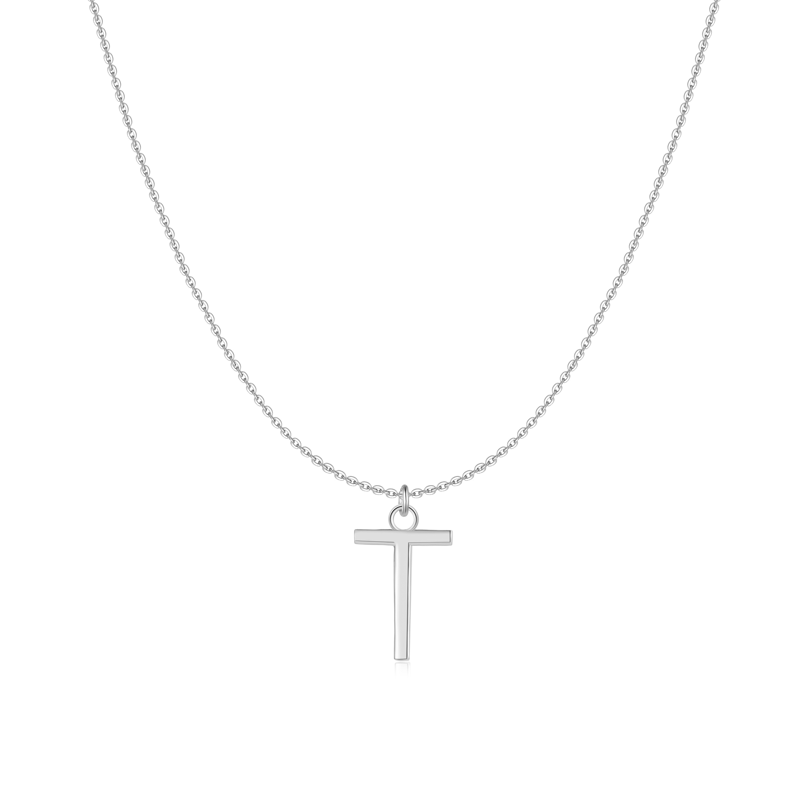 Collier "Lettre" ~ Argent Sterling