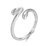 Charger l&#39;image dans la galerie, Bague d&#39;orteil &quot;Serpent&quot; ~ Argent Sterling
