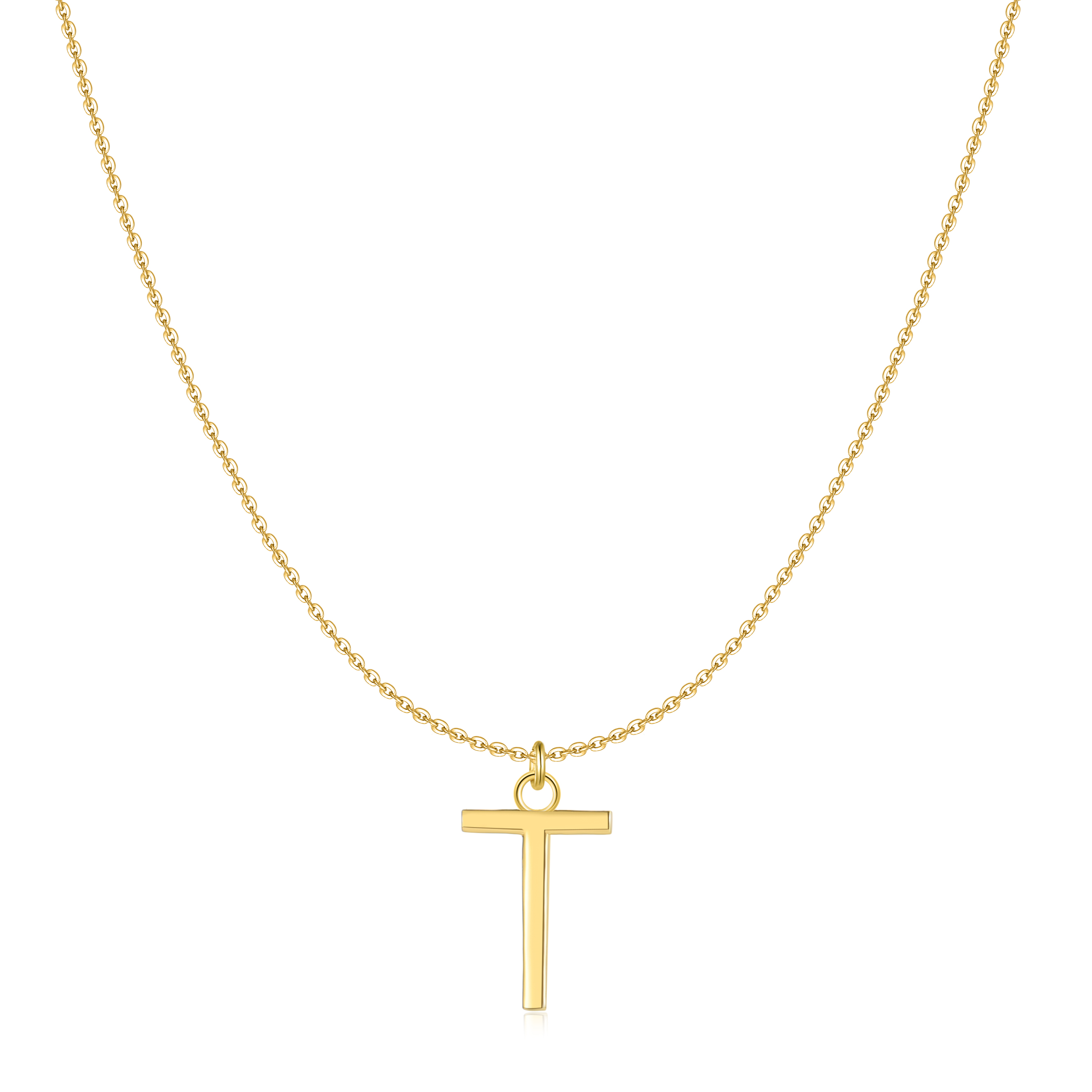 Collier "Lettre" ~ Argent Sterling