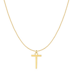 Charger l&#39;image dans la galerie, Collier &quot;Lettre&quot; ~ Argent Sterling
