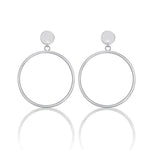 Charger l&#39;image dans la galerie, Boucles &quot;Double Cercle&quot; ~ Argent / Or
