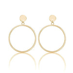 Charger l&#39;image dans la galerie, Boucles &quot;Double Cercle&quot; ~ Argent / Or
