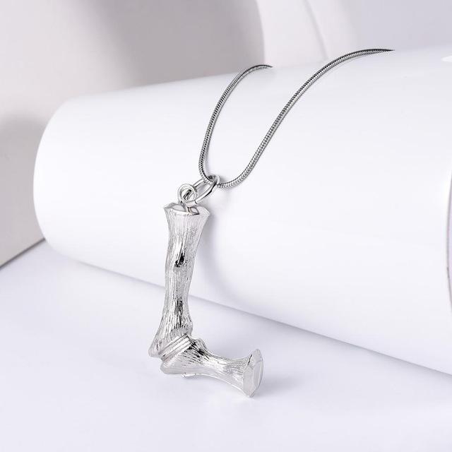 Collier "Boho Bamboo" ~ Argent