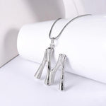 Charger l&#39;image dans la galerie, Collier &quot;Boho Bamboo&quot; ~ Argent
