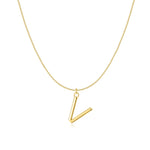 Charger l&#39;image dans la galerie, Collier &quot;Lettre&quot; ~ Argent Sterling
