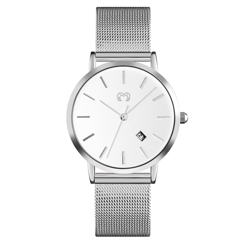 Montre "Petite Marie" ~ Argent Blanc