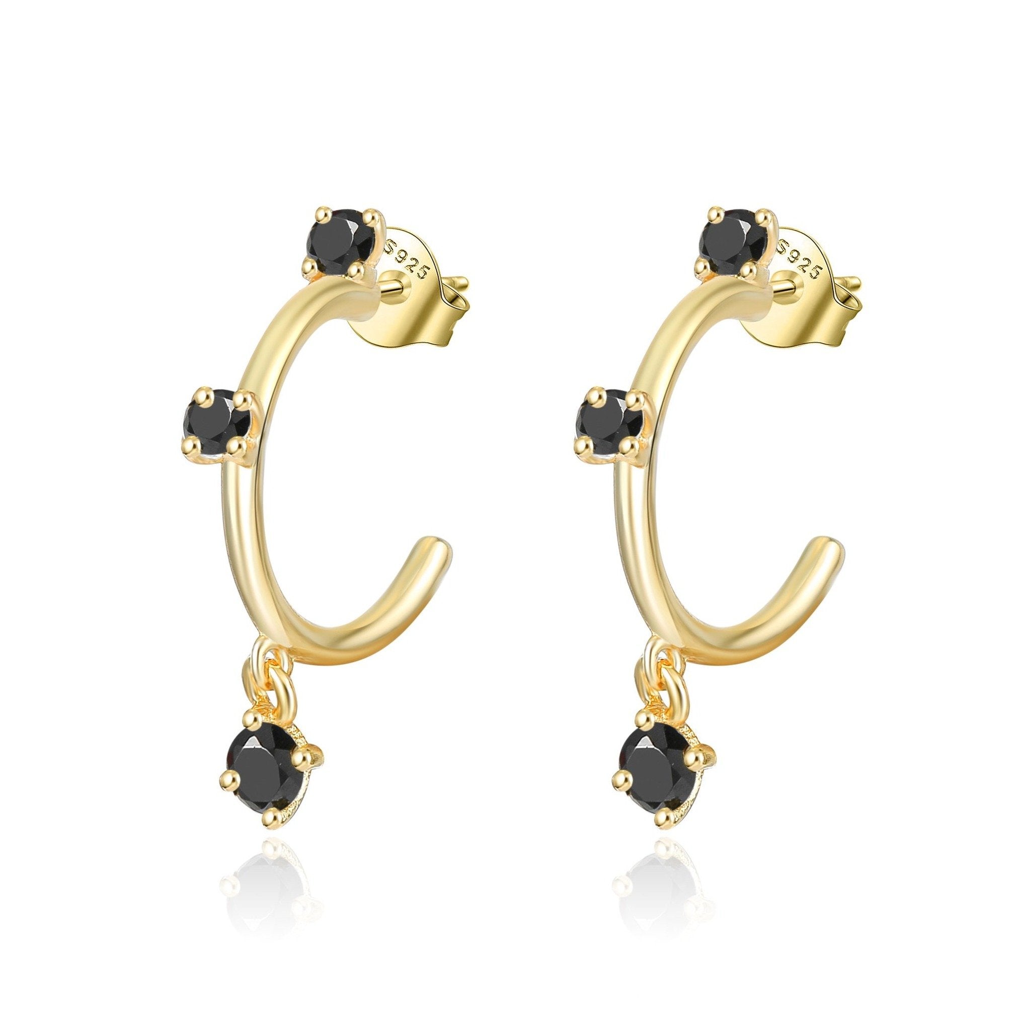 Boucles "Princesse Royale" ~ Argent Sterling
