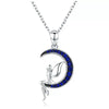 Collier "Lune-Fée" ~ Argent Sterling