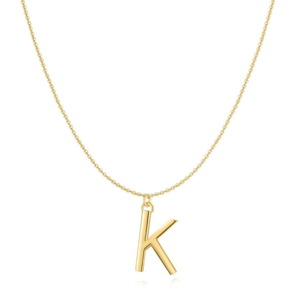 Collier "Lettre" ~ Argent Sterling